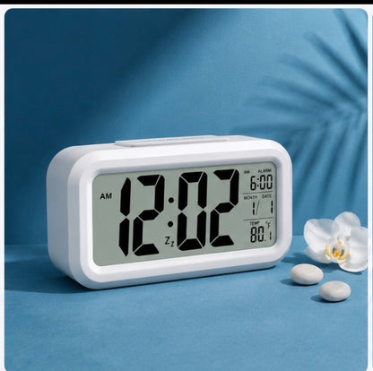 Digital LCD Alarm Clock