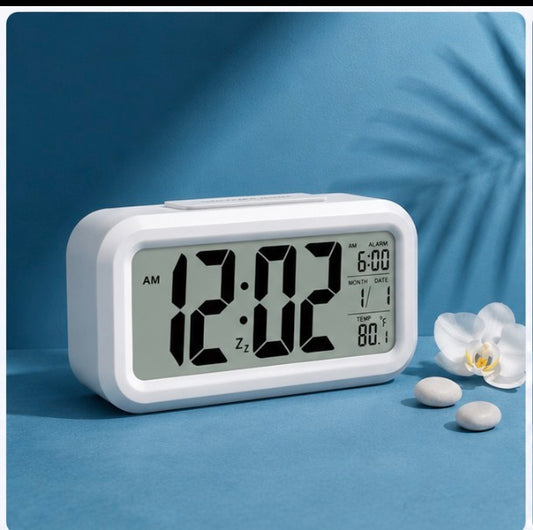 Digital LCD Alarm Clock