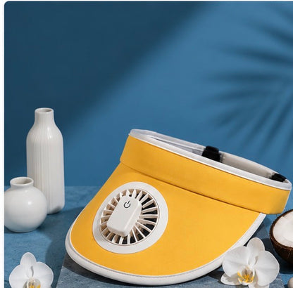 Mini Sun Fan Hat
