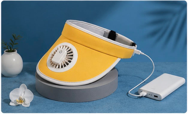 Mini Sun Fan Hat