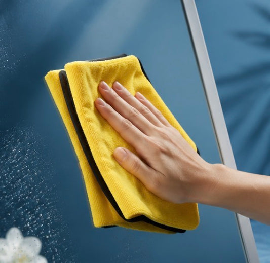 Double-Sided Microfiber Cleaning Cloth Set