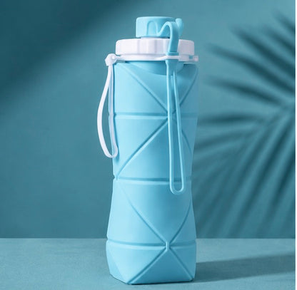 foldable silicone water bottle