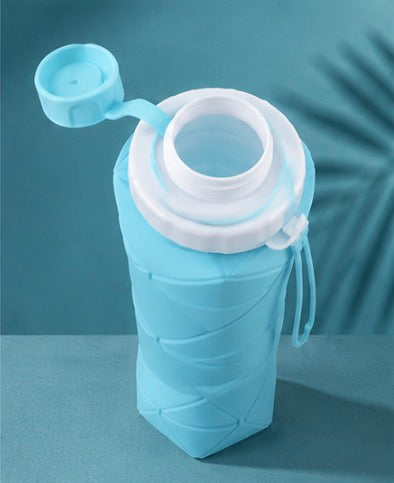 foldable silicone water bottle
