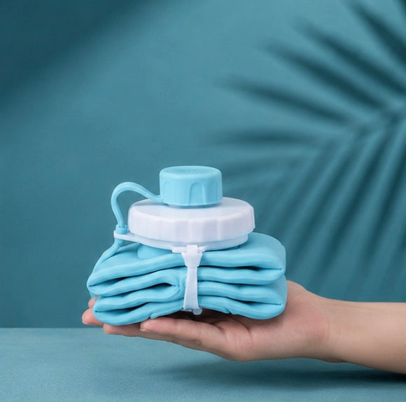 foldable silicone water bottle